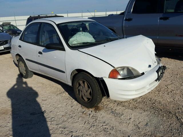 2C1MR522XW6727064 - 1998 CHEVROLET METRO LSI WHITE photo 1