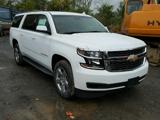 1GNSCHKC2HR394380 - 2017 CHEVROLET SUBURBAN C WHITE photo 1