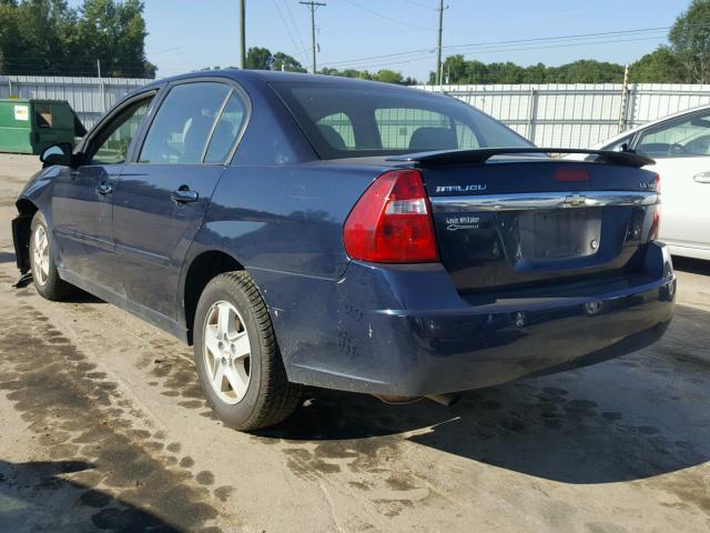 1G1ZT52885F276079 - 2005 CHEVROLET MALIBU LS ლურჯი ფოტო 3