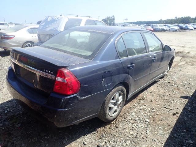 1G1ZT52885F276079 - 2005 CHEVROLET MALIBU LS ლურჯი ფოტო 4