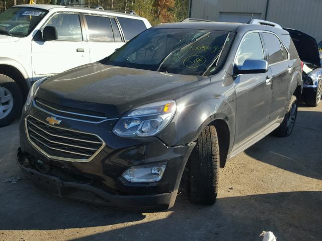 2GNFLGE36H6161007 - 2017 CHEVROLET EQUINOX BLACK photo 2