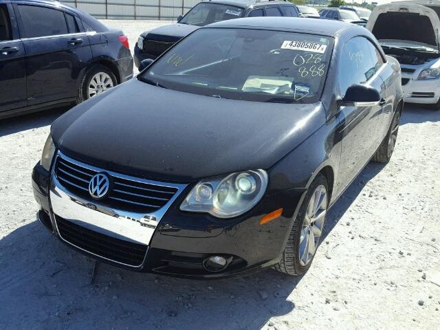WVWDB71F67V028888 - 2007 VOLKSWAGEN EOS 3.2L S Սև լուսանկար 2