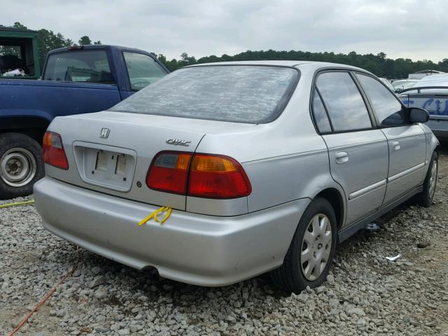 2HGEJ6611XH544987 - 1999 HONDA CIVIC BASE SILVER photo 4
