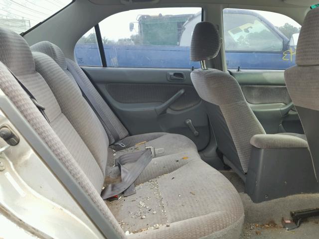 2HGEJ6611XH544987 - 1999 HONDA CIVIC BASE SILVER photo 6