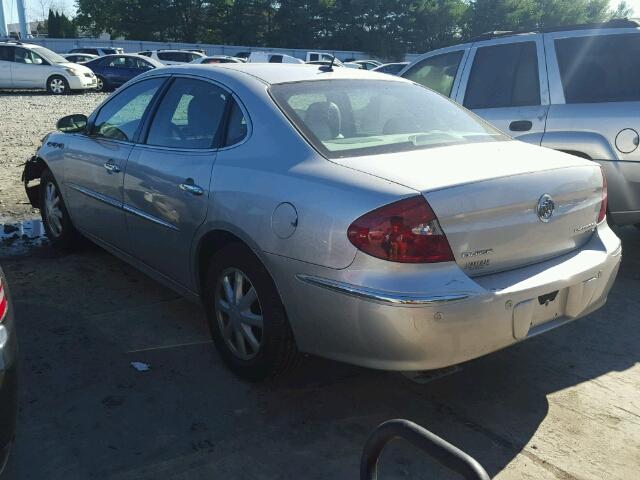 2G4WD582861203731 - 2006 BUICK LACROSSE C SILVER photo 3