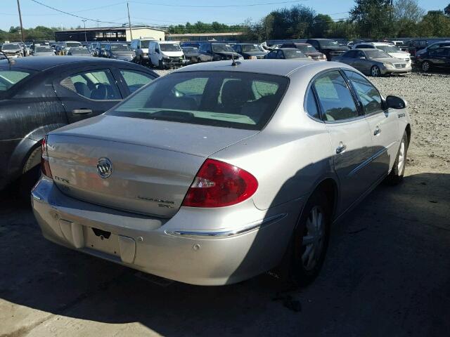 2G4WD582861203731 - 2006 BUICK LACROSSE C SILVER photo 4