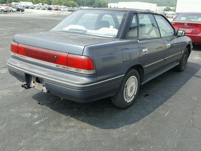 4S3BC6320N9609978 - 1992 SUBARU LEGACY L GRAY photo 4