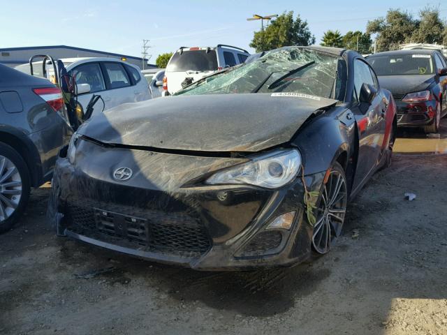 JF1ZNAA11G9702684 - 2016 TOYOTA SCION FR-S BLACK photo 2