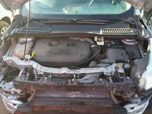 1FMCU9G91DUA75617 - 2013 FORD ESCAPE SILVER photo 7