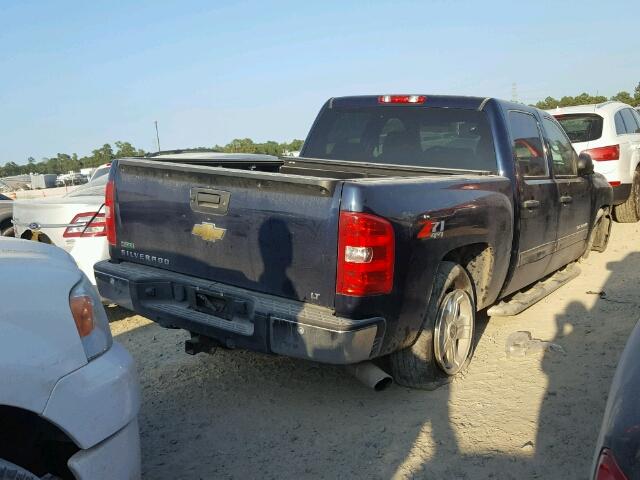 3GCRKSE38AG247764 - 2010 CHEVROLET SILVERADO BLUE photo 4