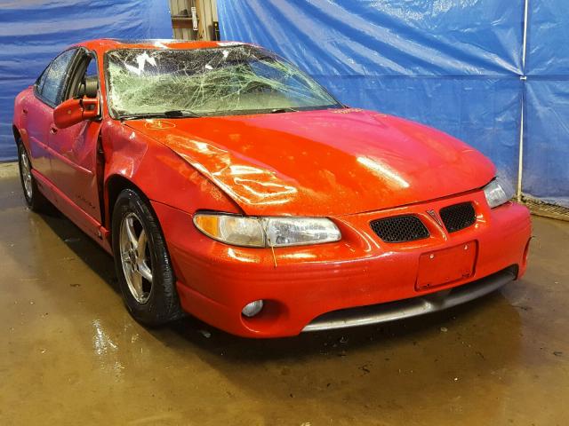 1G2WP52K92F144071 - 2002 PONTIAC GRAND PRIX RED photo 1
