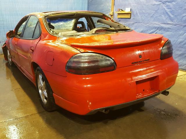 1G2WP52K92F144071 - 2002 PONTIAC GRAND PRIX RED photo 3