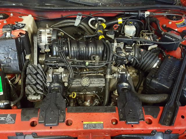 1G2WP52K92F144071 - 2002 PONTIAC GRAND PRIX RED photo 7