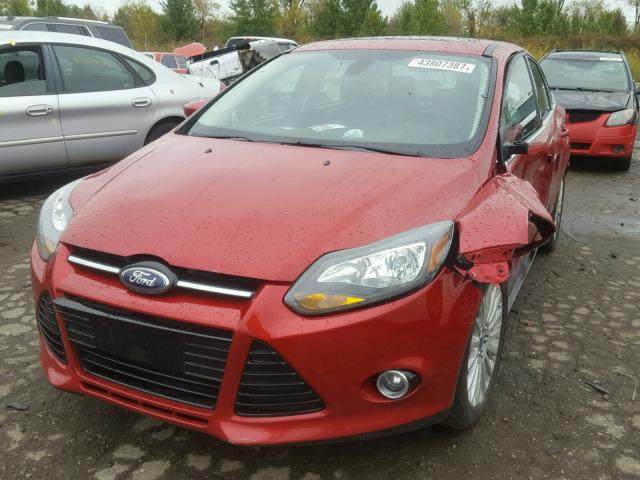 1FAHP3J29CL448231 - 2012 FORD FOCUS TITA RED photo 2