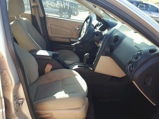 2G2WP552581112388 - 2008 PONTIAC GRAND PRIX GOLD photo 5