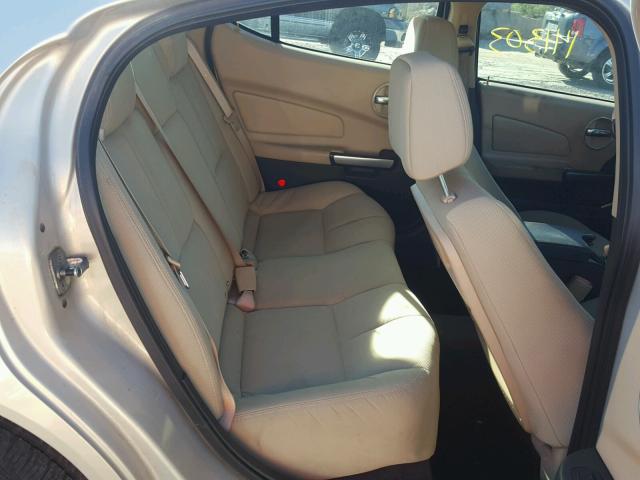 2G2WP552581112388 - 2008 PONTIAC GRAND PRIX GOLD photo 6