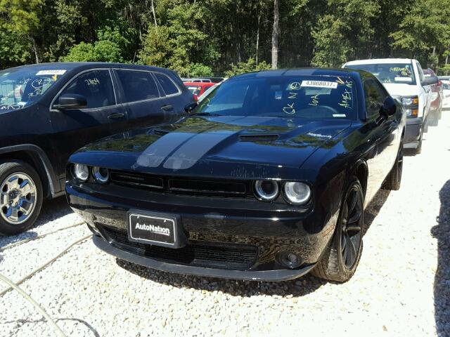 2C3CDZAG3HH618183 - 2017 DODGE CHALLENGER BLACK photo 2