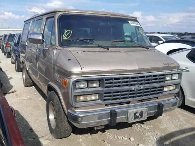 1GBEG25K2RF117732 - 1994 CHEVROLET G20 TAN photo 1