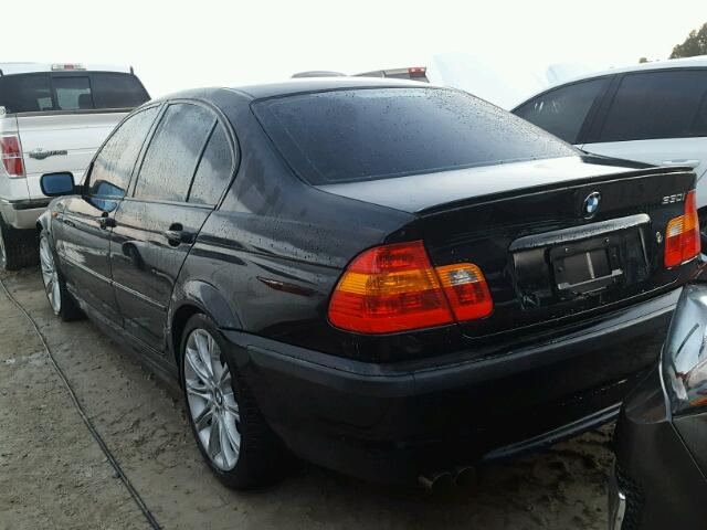 WBAEV53445KM38810 - 2005 BMW 330 I BLACK photo 3