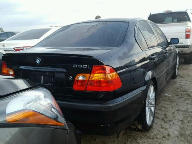 WBAEV53445KM38810 - 2005 BMW 330 I BLACK photo 4