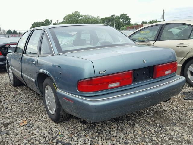 2G4WB52K0T1406686 - 1996 BUICK REGAL CUST GREEN photo 3