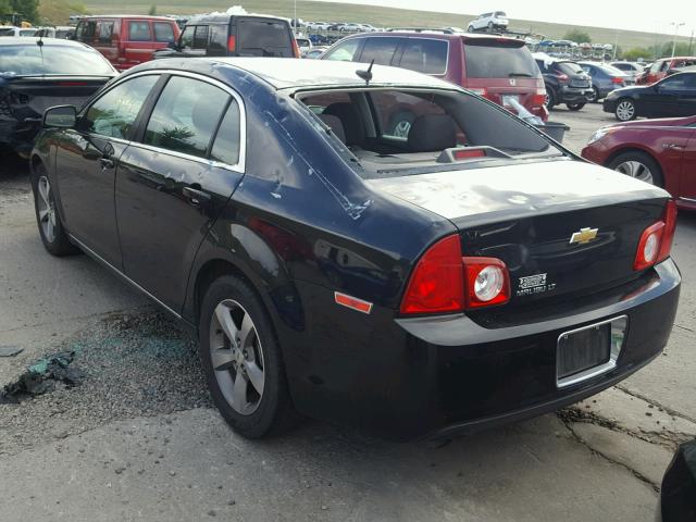 1G1ZC5E10BF308811 - 2011 CHEVROLET MALIBU 1LT BLACK photo 3