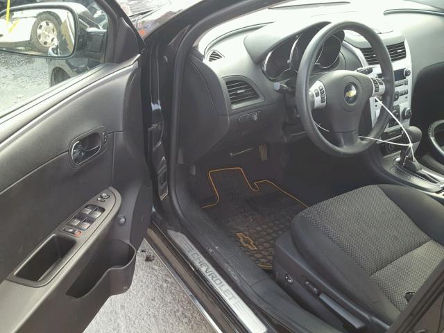 1G1ZC5E10BF308811 - 2011 CHEVROLET MALIBU 1LT BLACK photo 9