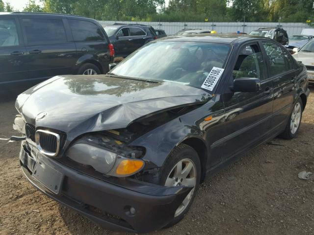 WBAAZ33425KW78915 - 2005 BMW 325 IS SUL BLACK photo 2