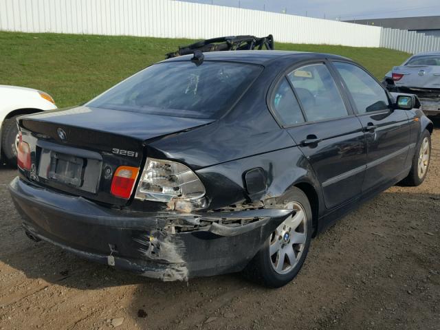 WBAAZ33425KW78915 - 2005 BMW 325 IS SUL BLACK photo 4
