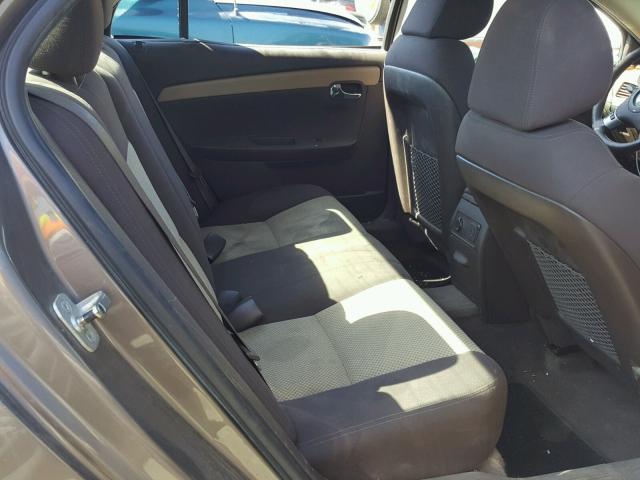 1G1ZC5E14BF131583 - 2011 CHEVROLET MALIBU 1LT GOLD photo 6