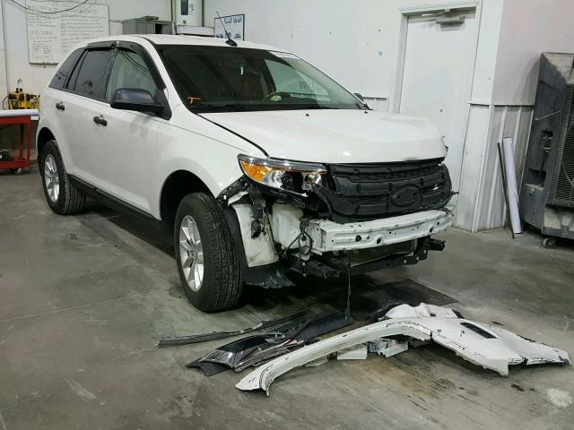 2FMDK3GC8DBC85088 - 2013 FORD EDGE WHITE photo 1