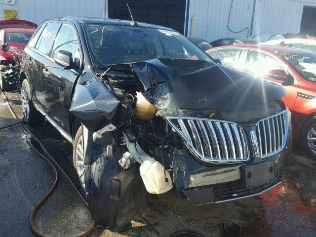 2LMDJ8JK7BBJ34227 - 2011 LINCOLN MKX BLACK photo 1