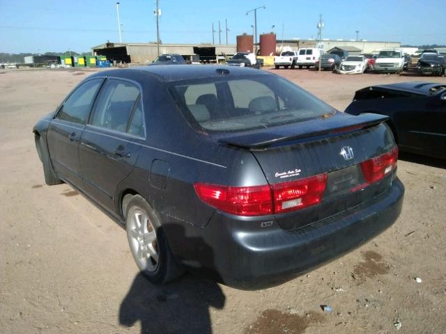 1HGCM66555A012221 - 2005 HONDA ACCORD EX GRAY photo 3