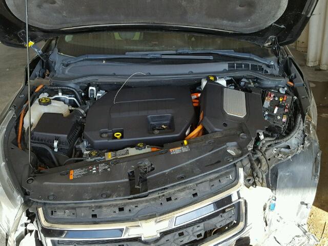 1G1RB6E40CU117714 - 2012 CHEVROLET VOLT BLACK photo 7