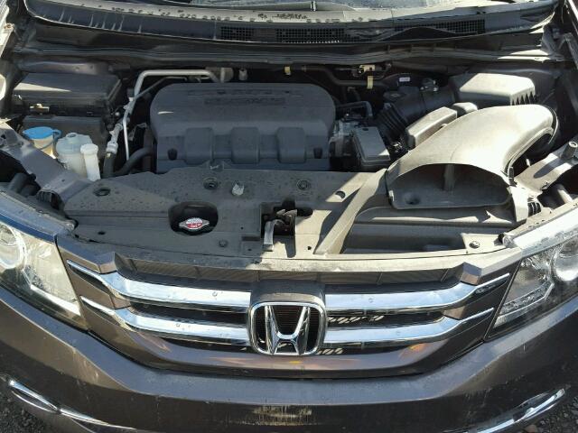 5FNRL5H6XEB126802 - 2014 HONDA ODYSSEY GRAY photo 7