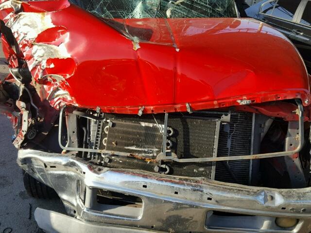 1B7HC16Y1YS543354 - 2000 DODGE RAM 1500 RED photo 7