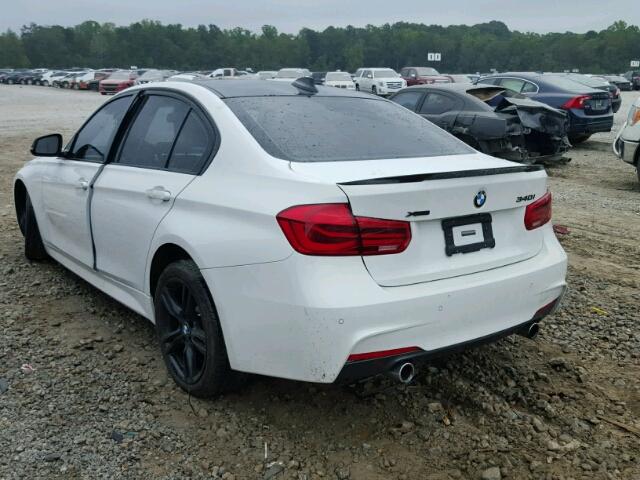 WBA8B7G53GNT95826 - 2016 BMW 340 XI WHITE photo 3