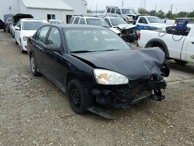 1G1ZS58F57F150953 - 2007 CHEVROLET MALIBU LS შავი ფოტო 1