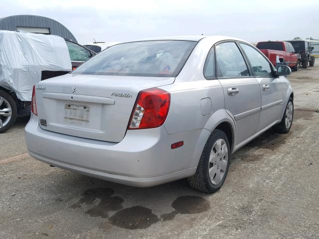 KL5JD56Z38K938656 - 2008 SUZUKI FORENZA BA SILVER photo 4