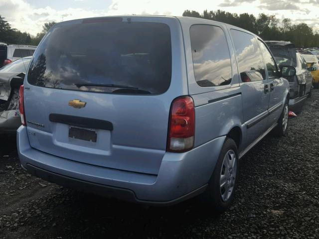1GNDV23W17D188133 - 2007 CHEVROLET UPLANDER L 蓝色 照片 4