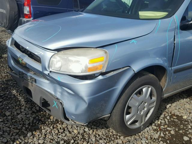 1GNDV23W17D188133 - 2007 CHEVROLET UPLANDER L 蓝色 照片 9