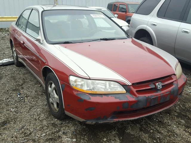 JHMCG5655XC036296 - 1999 HONDA ACCORD EX RED photo 1