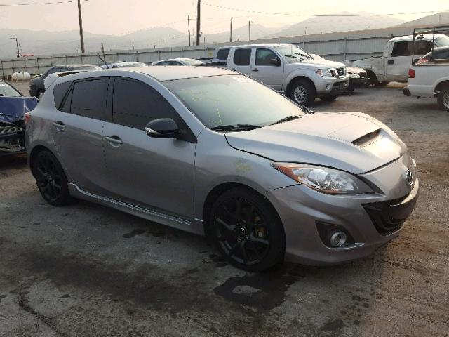 JM1BL1L41D1785214 - 2013 MAZDA SPEED 3 GRAY photo 1