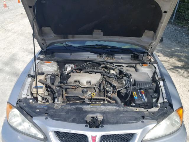 1G2NE52E65M245404 - 2005 PONTIAC GRAND AM S Gümüş foto 7