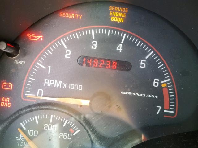 1G2NE52E65M245404 - 2005 PONTIAC GRAND AM S Gümüş foto 8