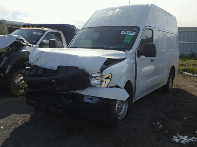 1N6BF0LY2FN801725 - 2015 NISSAN NV 2500 WHITE photo 2