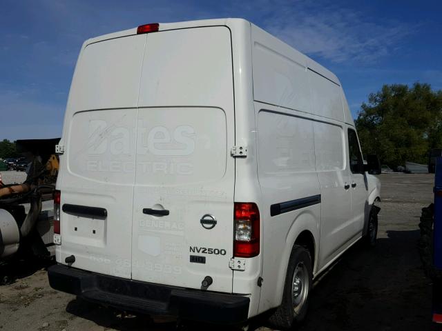 1N6BF0LY2FN801725 - 2015 NISSAN NV 2500 WHITE photo 4