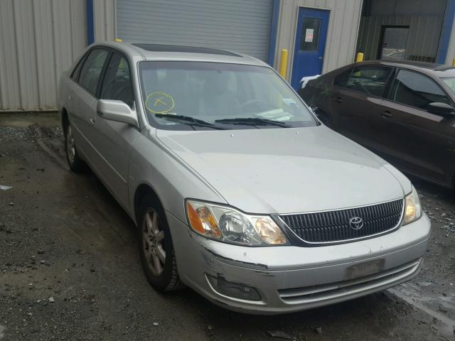 4T1BF28B42U202839 - 2002 TOYOTA AVALON XL Сұр фото 1