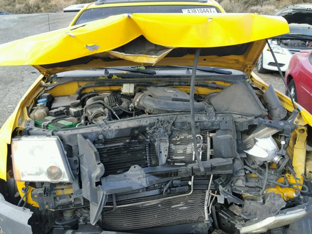 5N1AN08WX8C515544 - 2008 NISSAN XTERRA OFF YELLOW photo 7