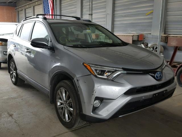 JTMDJREVXHD147034 - 2017 TOYOTA RAV4 HV LI SILVER photo 1